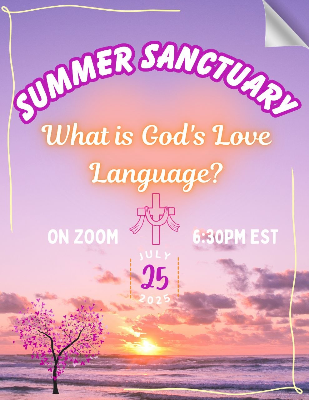 Summer Sanctuary: What is God's Love Language?